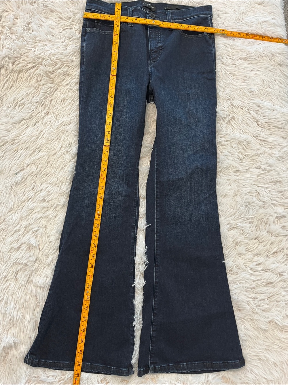 Banana Republic High Rise Flare jeans size 29 petite - Picture 3 of 6